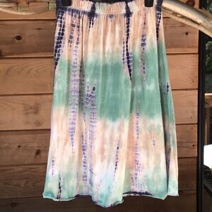Roaman’s Tie Dyed Skirt Sz M